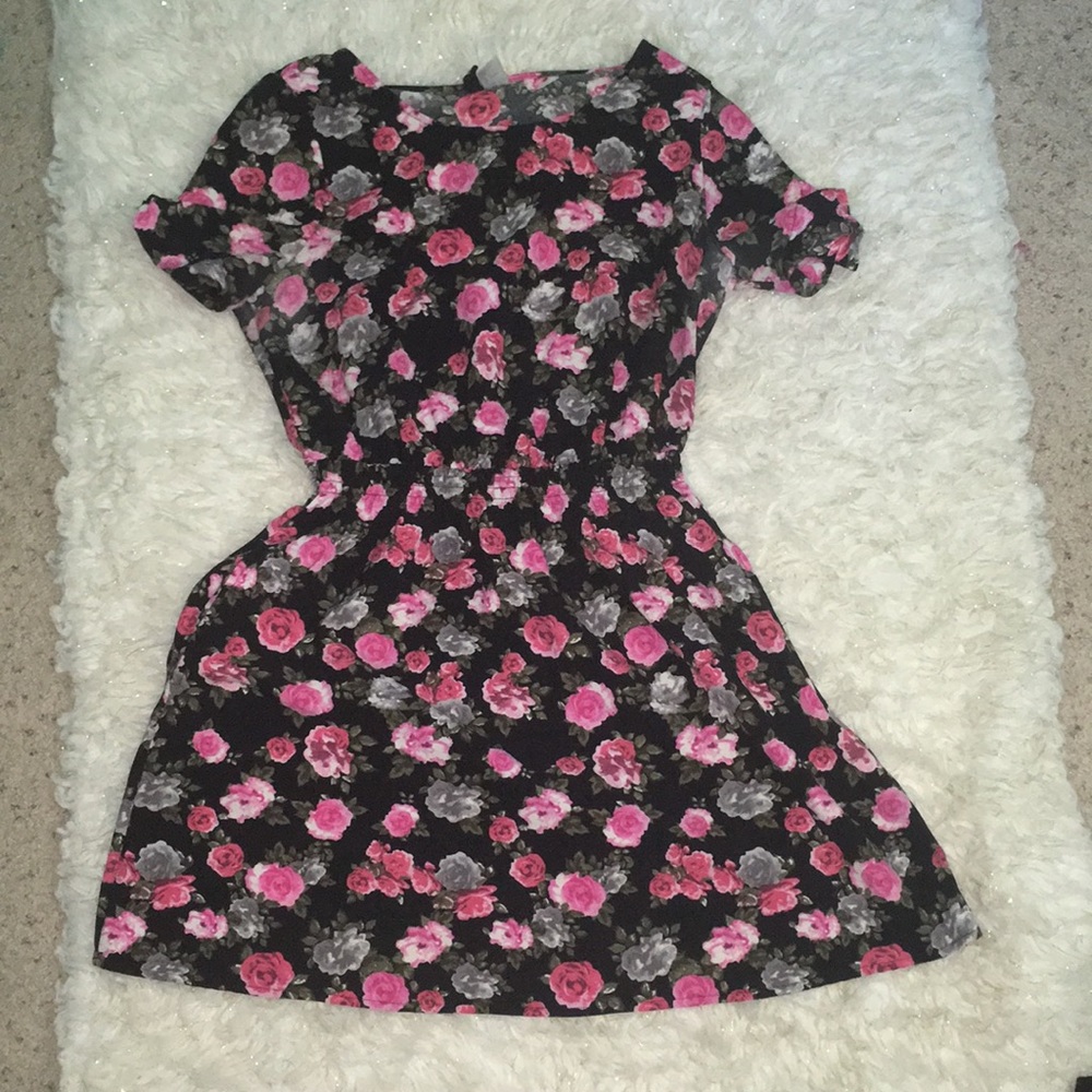 Colorful flower dress